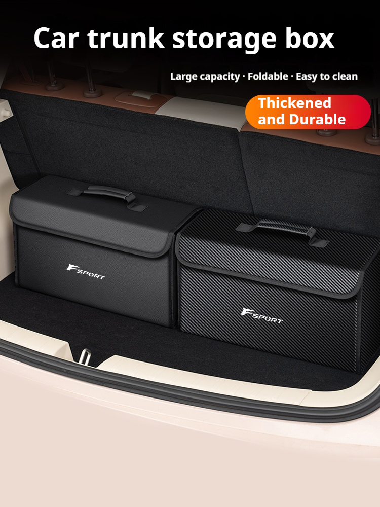 Car Trunk Organizer Foldable Storage Box - Para Lexus F Sport ES RX