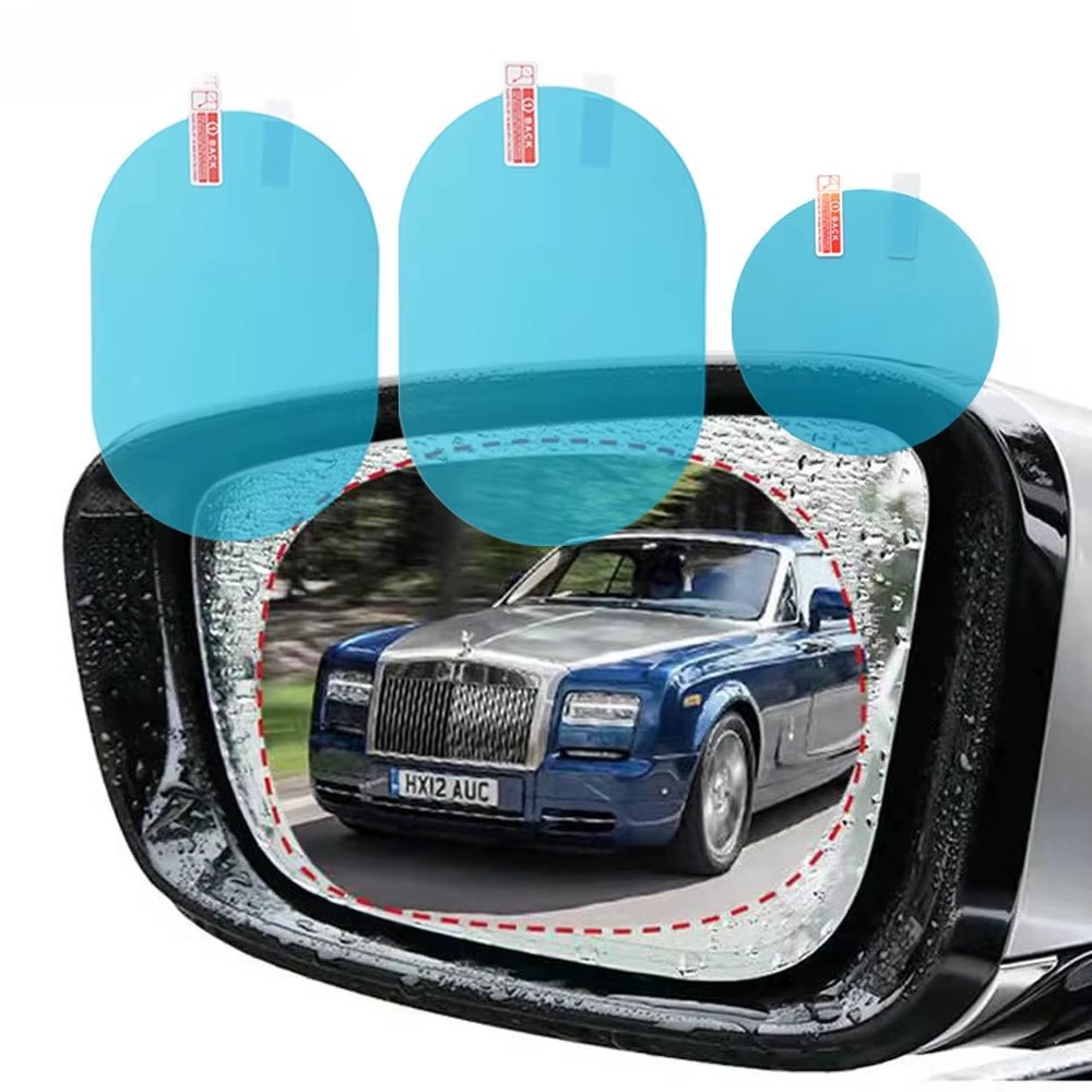 Anti Glare Car Rearview Mirror Film - 2/4 unidades de lámina protectora universal
