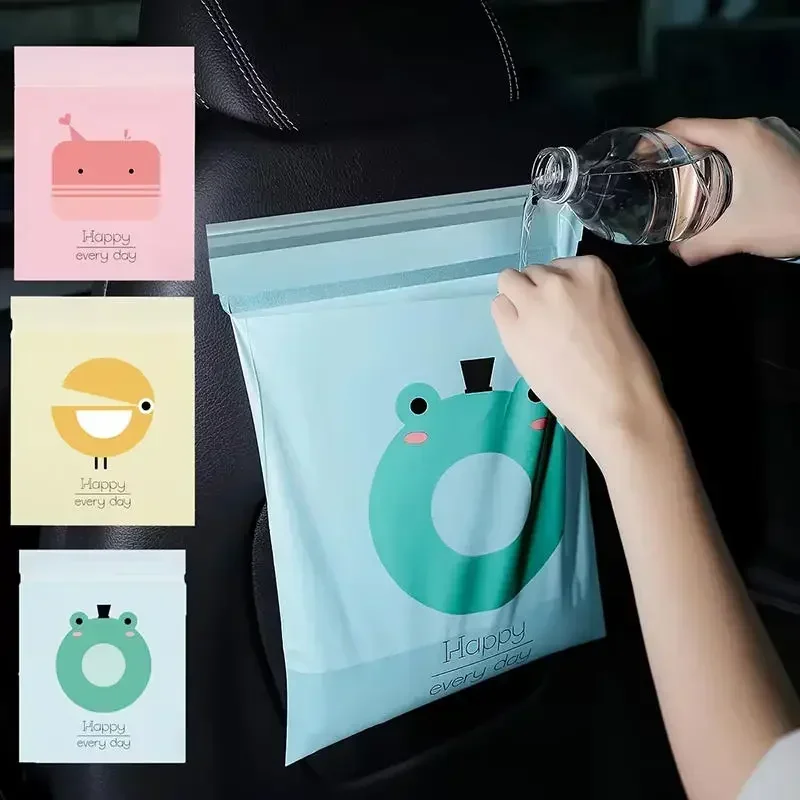 Bolsa de basura para coche, 15 - Waterproof Car Trash Can With Lid reseña y precio