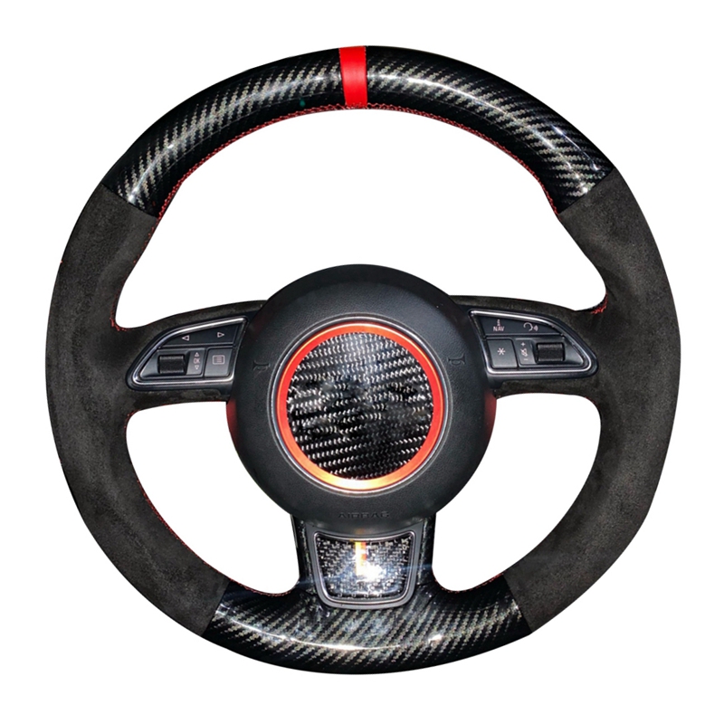 Cubierta trenzada de ante anti - Car Steering Wheel Cover Anti Slip Breathable reseña y precio
