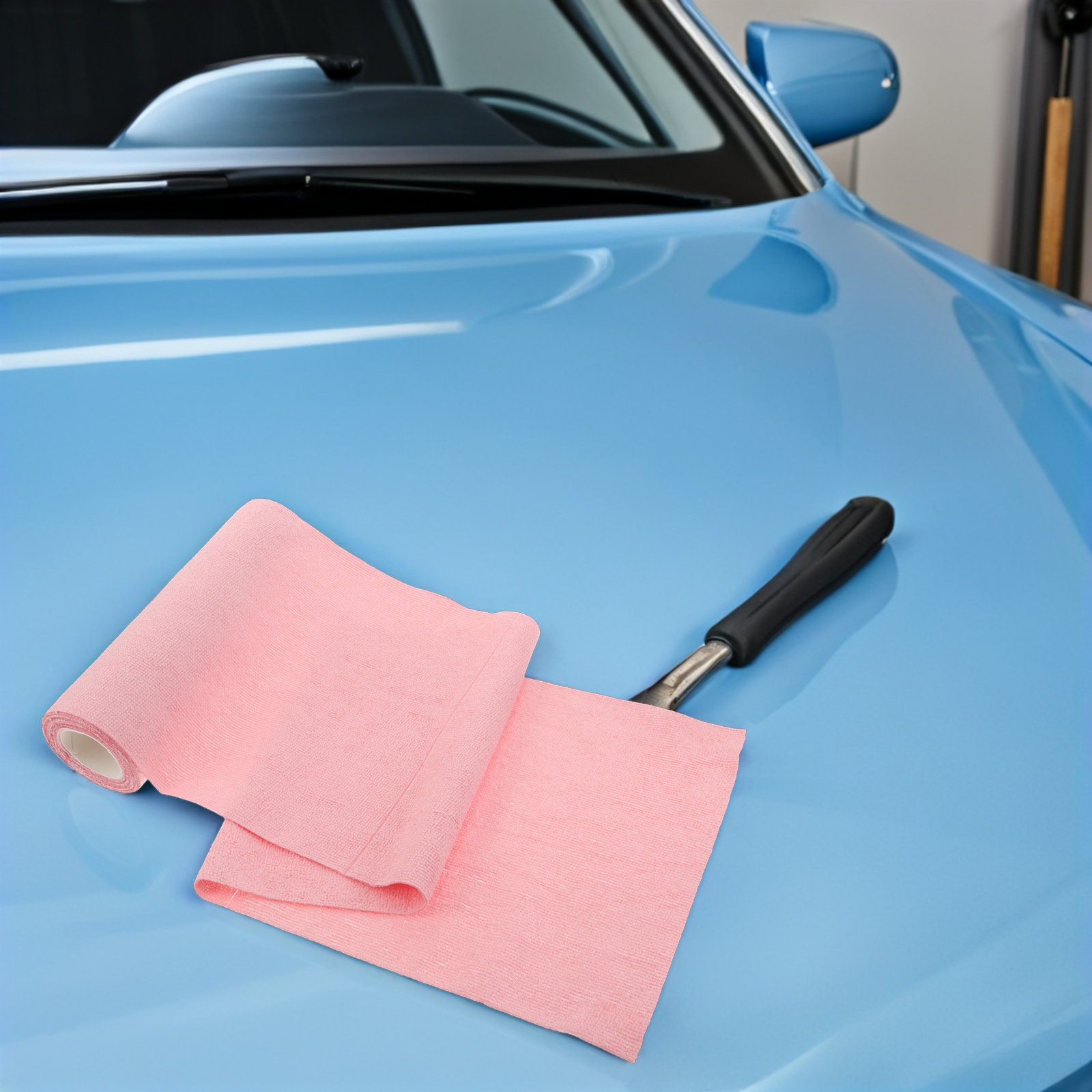 1 Rollo de paños de microfibra - Microfiber Car Drying Towel Super Absorbent reseña y precio