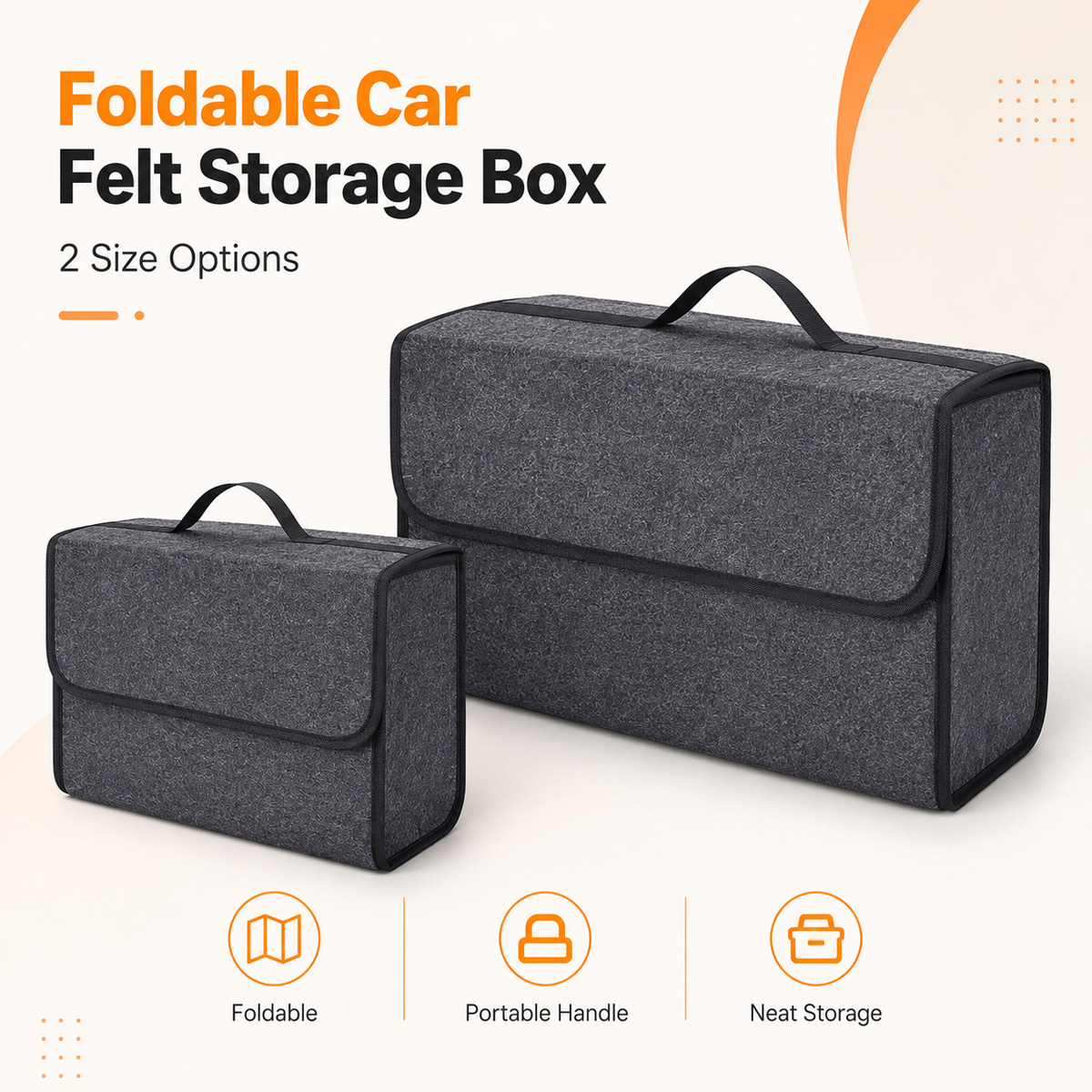 YONGRUN Caja de Almacenamiento - Car Trunk Organizer Foldable Storage Box reseña y precio