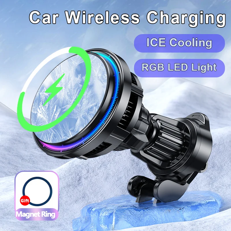 Soporte de cargador de coche i - Wireless Car Charger Mount Fast Charging reseña y precio