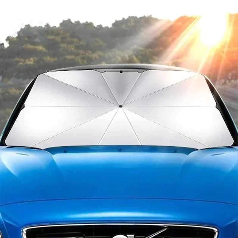 Parasol para Parabrisas de Coc - Car Sunshade Windshield Umbrella Foldable reseña y precio