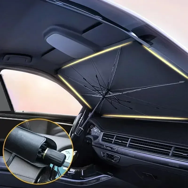 Parasoles Plegables para Parab - Car Sunshade Windshield Umbrella Foldable reseña y precio