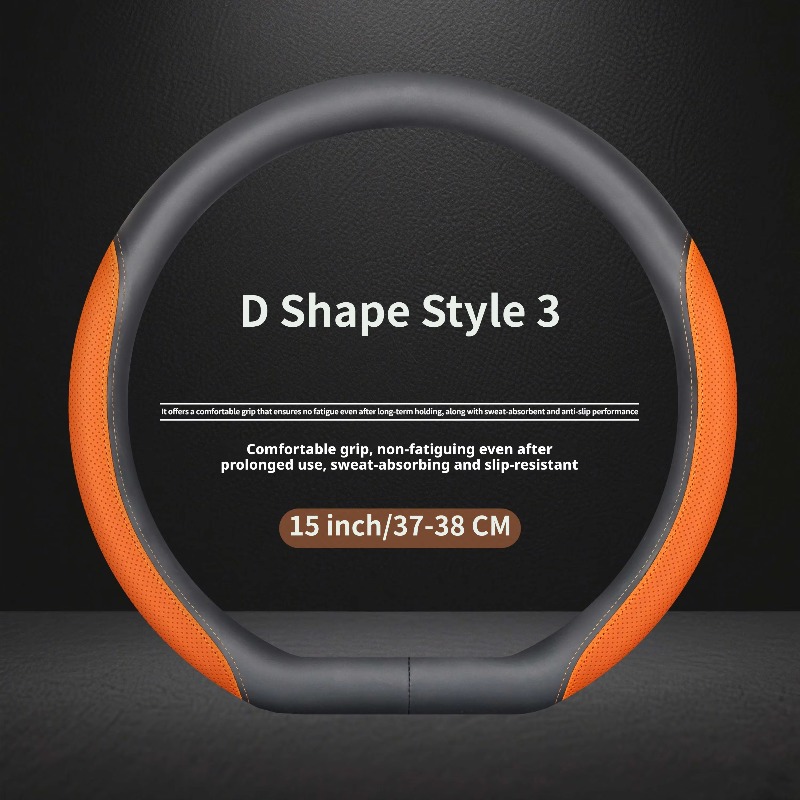 Funda universal para volante d - Car Steering Wheel Cover Anti Slip Breathable reseña y precio