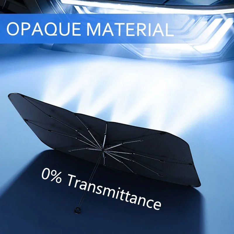 Parasol para coche, parabrisas - Car Sunshade Windshield Umbrella Foldable reseña y precio