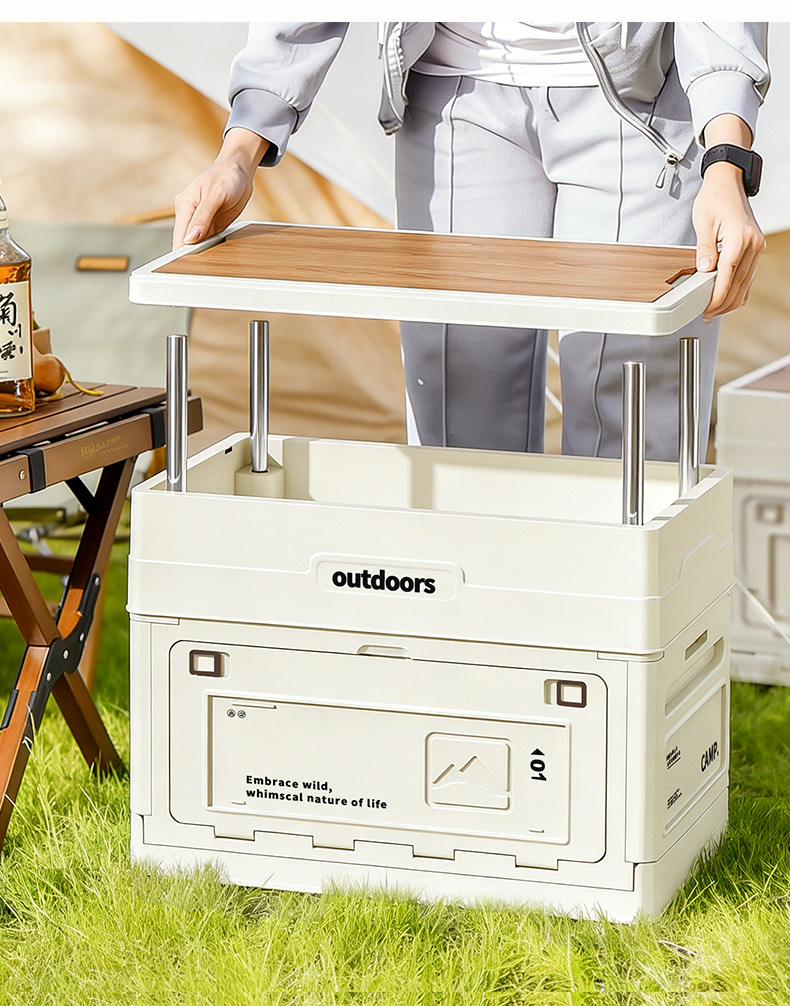 Caja de Almacenamiento Plegabl - Car Trunk Organizer Foldable Storage Box reseña y precio