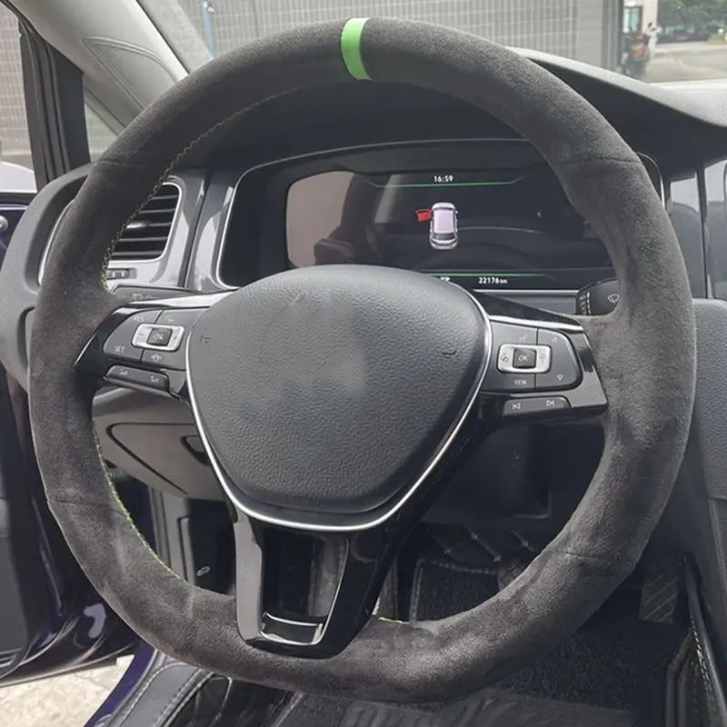 Protector para volante de coch - Car Steering Wheel Cover Anti Slip Breathable reseña y precio
